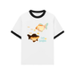 Áo Thun Ringer Relaxed Fit Little Goldfish