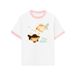 Áo Thun Ringer Relaxed Fit Little Goldfish