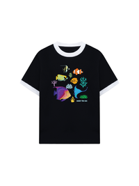 Áo Thun Ringer Relaxed Fit Under The Sea