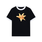 Áo Thun Ringer Relaxed Fit Yellow Lily Flower