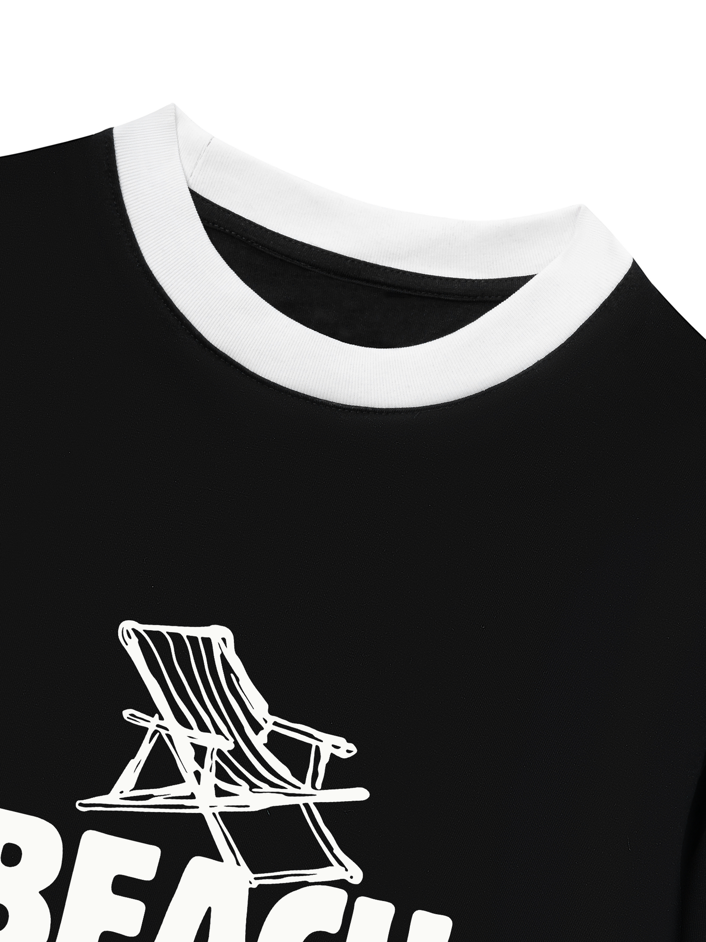 Áo Thun Ringer Relaxed Fit Beach Cub