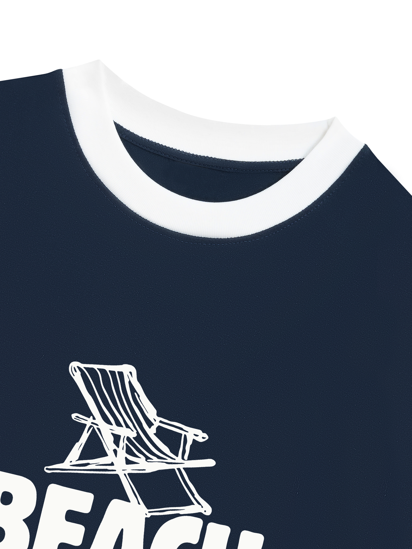 Áo Thun Ringer Relaxed Fit Beach Cub