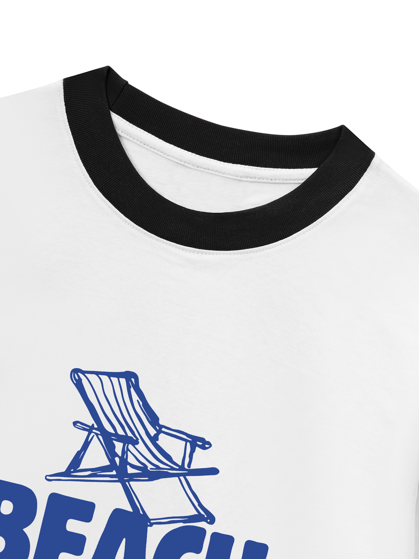 Áo Thun Ringer Relaxed Fit Beach Cub
