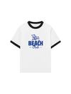 Áo Thun Ringer Relaxed Fit Beach Cub