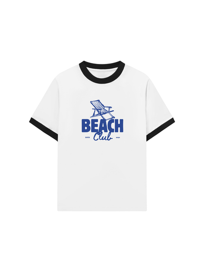 Áo Thun Ringer Relaxed Fit Beach Cub
