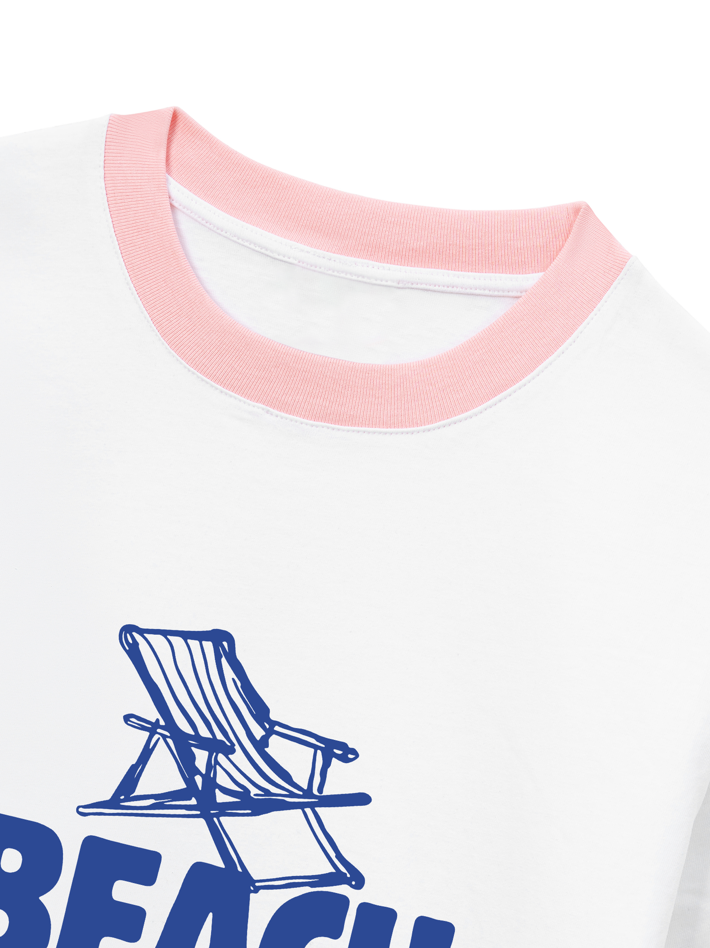 Áo Thun Ringer Relaxed Fit Beach Cub