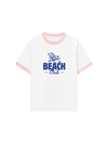 Áo Thun Ringer Relaxed Fit Beach Cub
