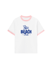 Áo Thun Ringer Relaxed Fit Beach Cub