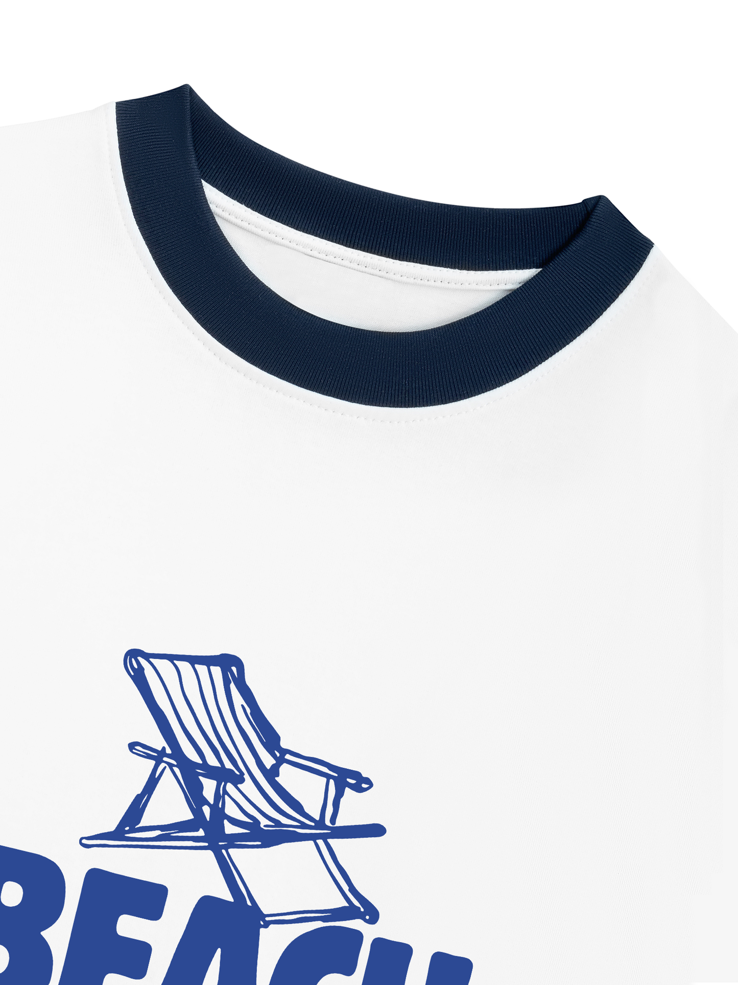 Áo Thun Ringer Relaxed Fit Beach Cub