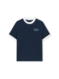 Áo Thun Ringer Relaxed Fit Let_s Go Beach