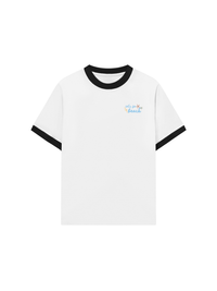 Áo Thun Ringer Relaxed Fit Let_s Go Beach