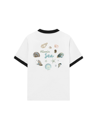 Áo Thun Ringer Relaxed Fit Vitamin Sea