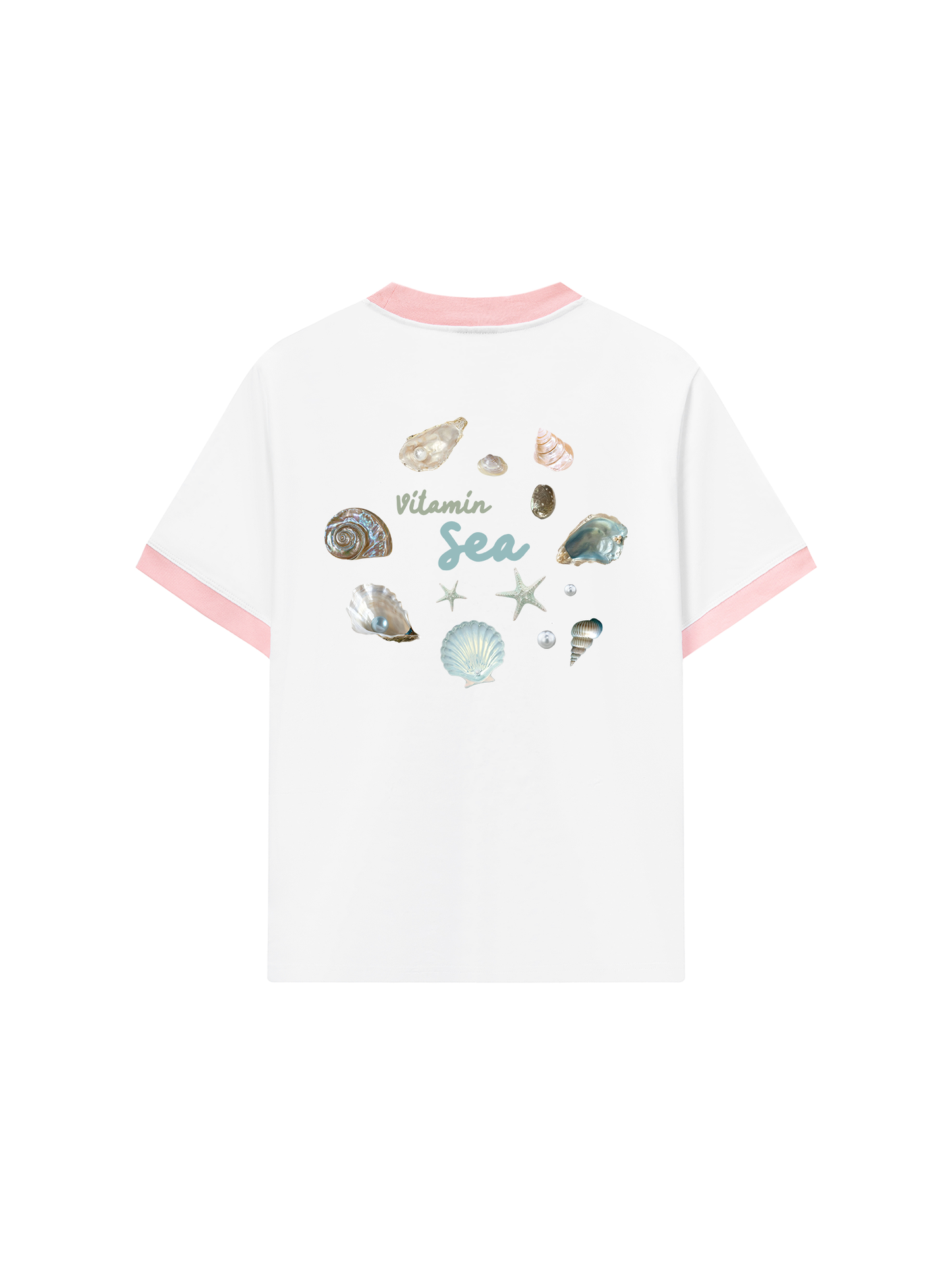 Áo Thun Ringer Relaxed Fit Vitamin Sea