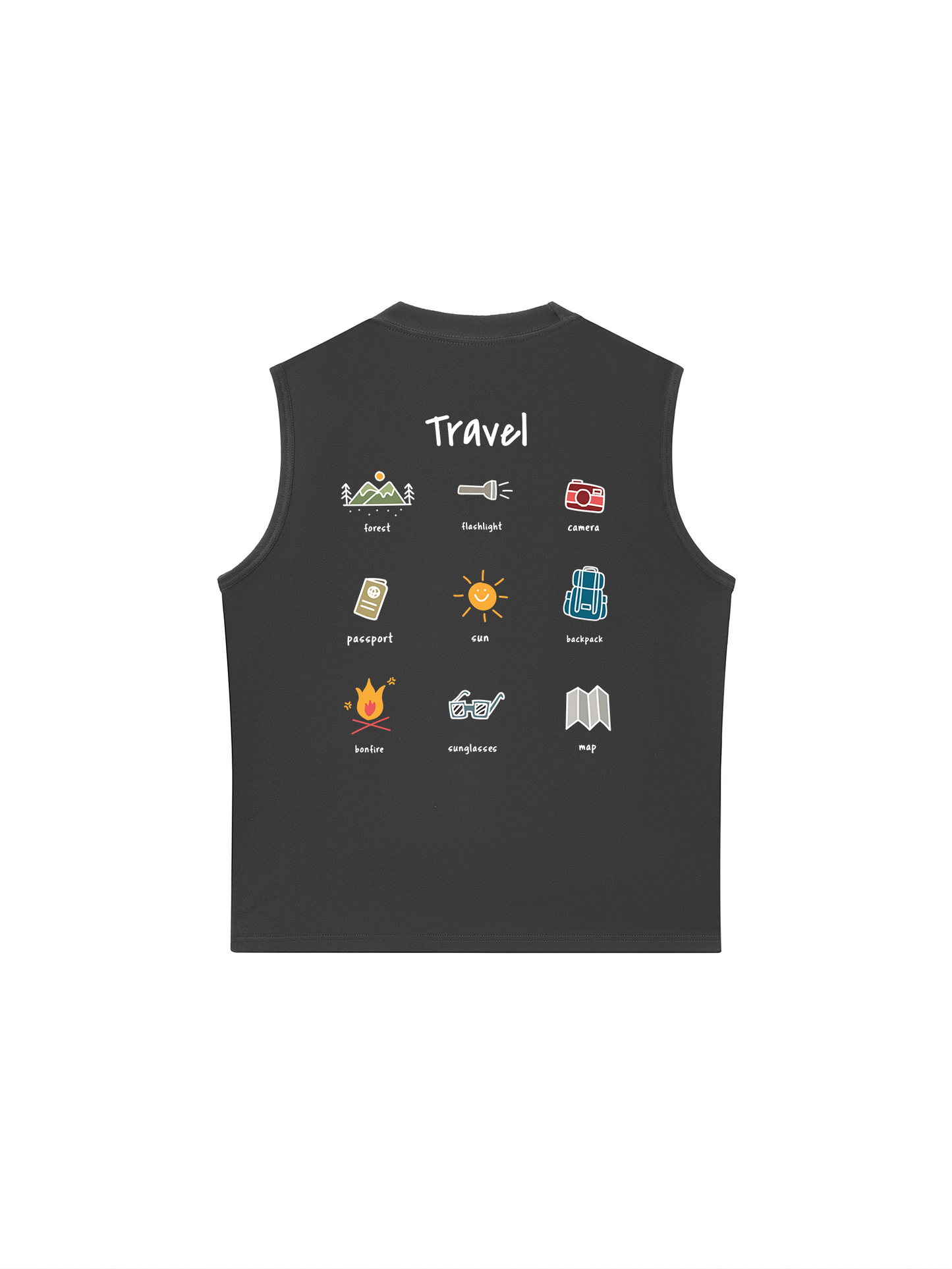 Áo Ba Lỗ Relaxed Fit Travel