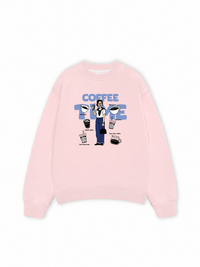 Áo Sweater Nỉ Hai Da Coffee Time