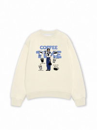 Áo Sweater Nỉ Hai Da Coffee Time