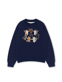 Áo Sweater Nỉ Hai Da No Meow No Life