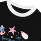 Áo Thun Ringer Relaxed Fit Beach More Worry Less