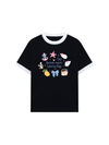 Áo Thun Ringer Relaxed Fit Beach More Worry Less