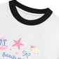 Áo Thun Ringer Relaxed Fit Beach More Worry Less