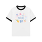 Áo Thun Ringer Relaxed Fit Beach More Worry Less
