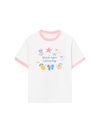 Áo Thun Ringer Relaxed Fit Beach More Worry Less