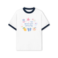 Áo Thun Ringer Relaxed Fit Beach More Worry Less