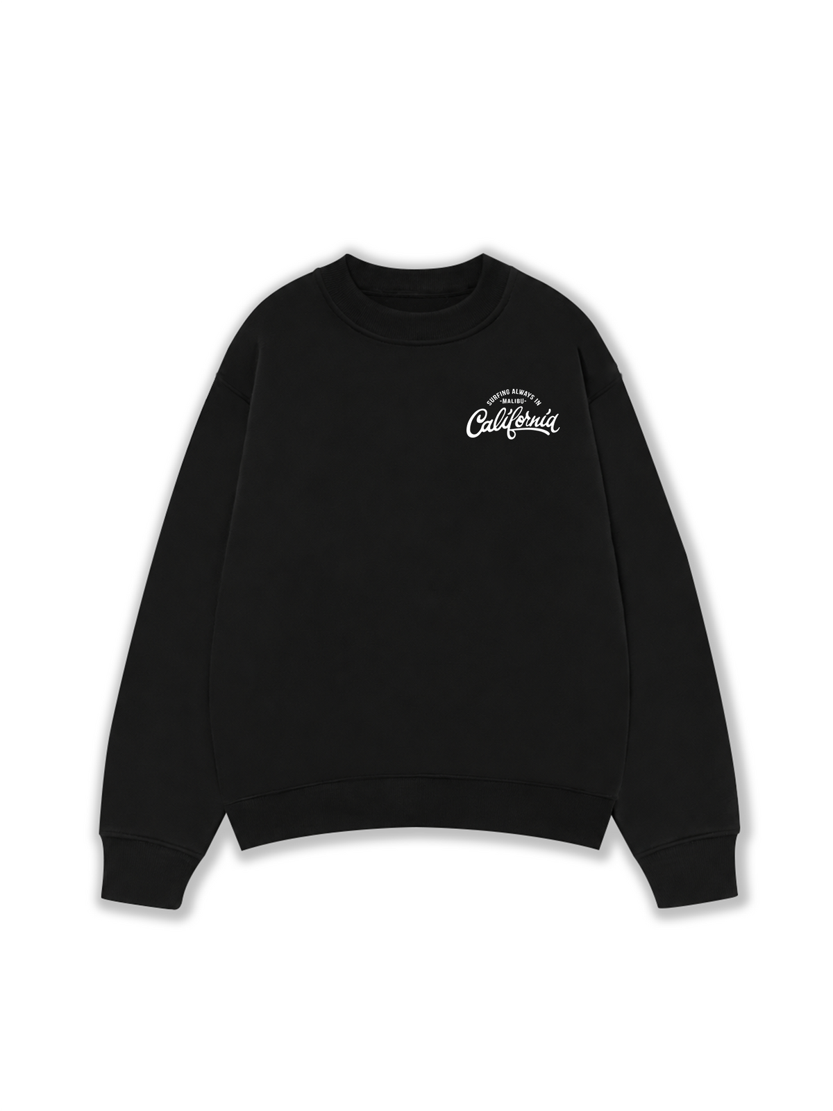 Áo Sweater Nỉ Hai Da Surfing Always In Malibu