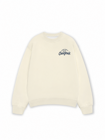 Áo Sweater Nỉ Hai Da Surfing Always In Malibu