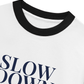 Áo Thun Ringer Relaxed Fit Slow Down & Breathe