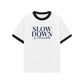 Áo Thun Ringer Relaxed Fit Slow Down & Breathe