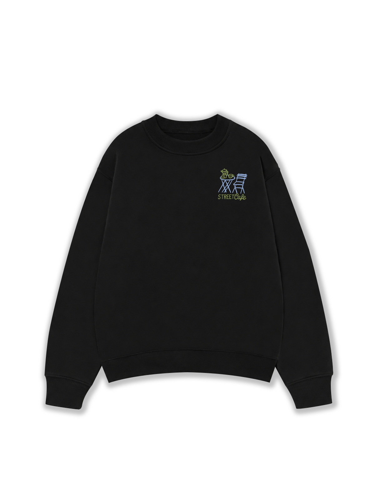 Áo Sweater Nỉ Hai Da Street Cafe