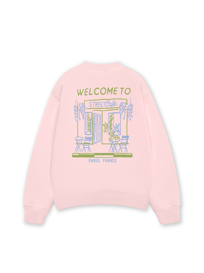 Áo Sweater Nỉ Hai Da Street Cafe
