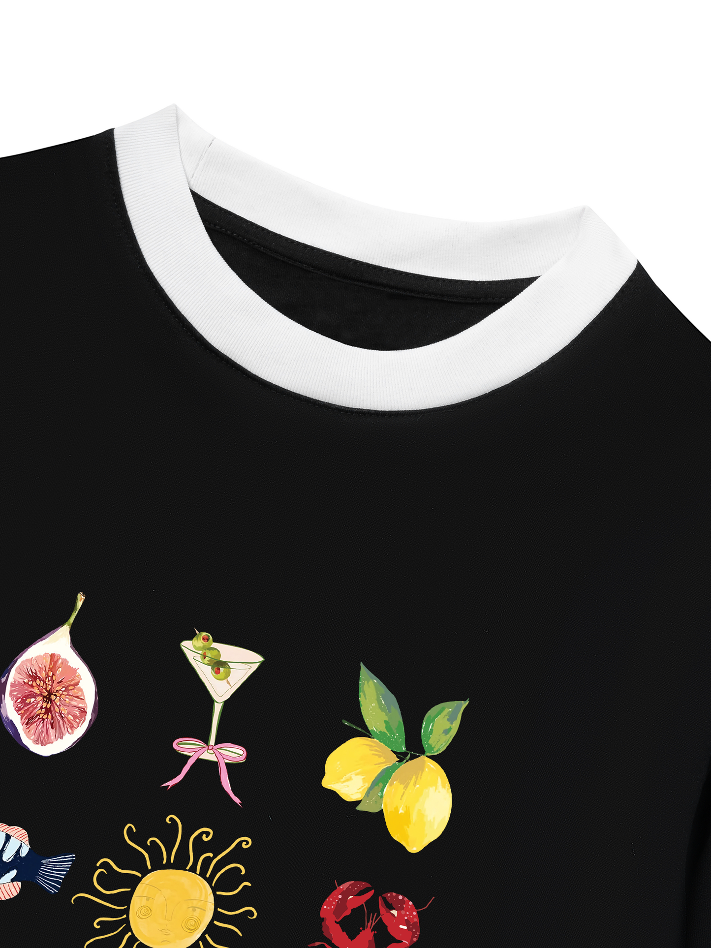 Áo Thun Ringer Relaxed Fit Where Summer Never Ends