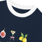 Áo Thun Ringer Relaxed Fit Where Summer Never Ends