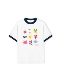 Áo Thun Ringer Relaxed Fit Where Summer Never Ends