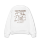 Áo Sweater Nỉ Hai Da Daily Pleasure