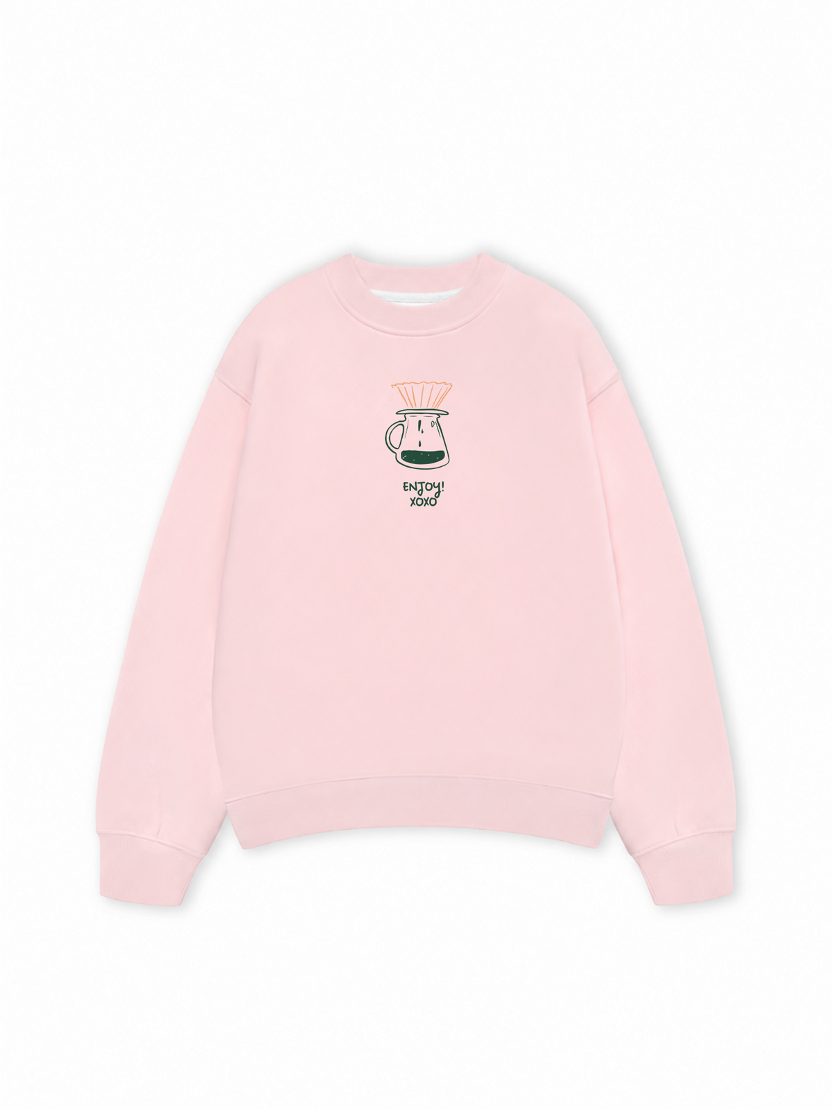 Áo Sweater Nỉ Hai Da Pour Over Recipe