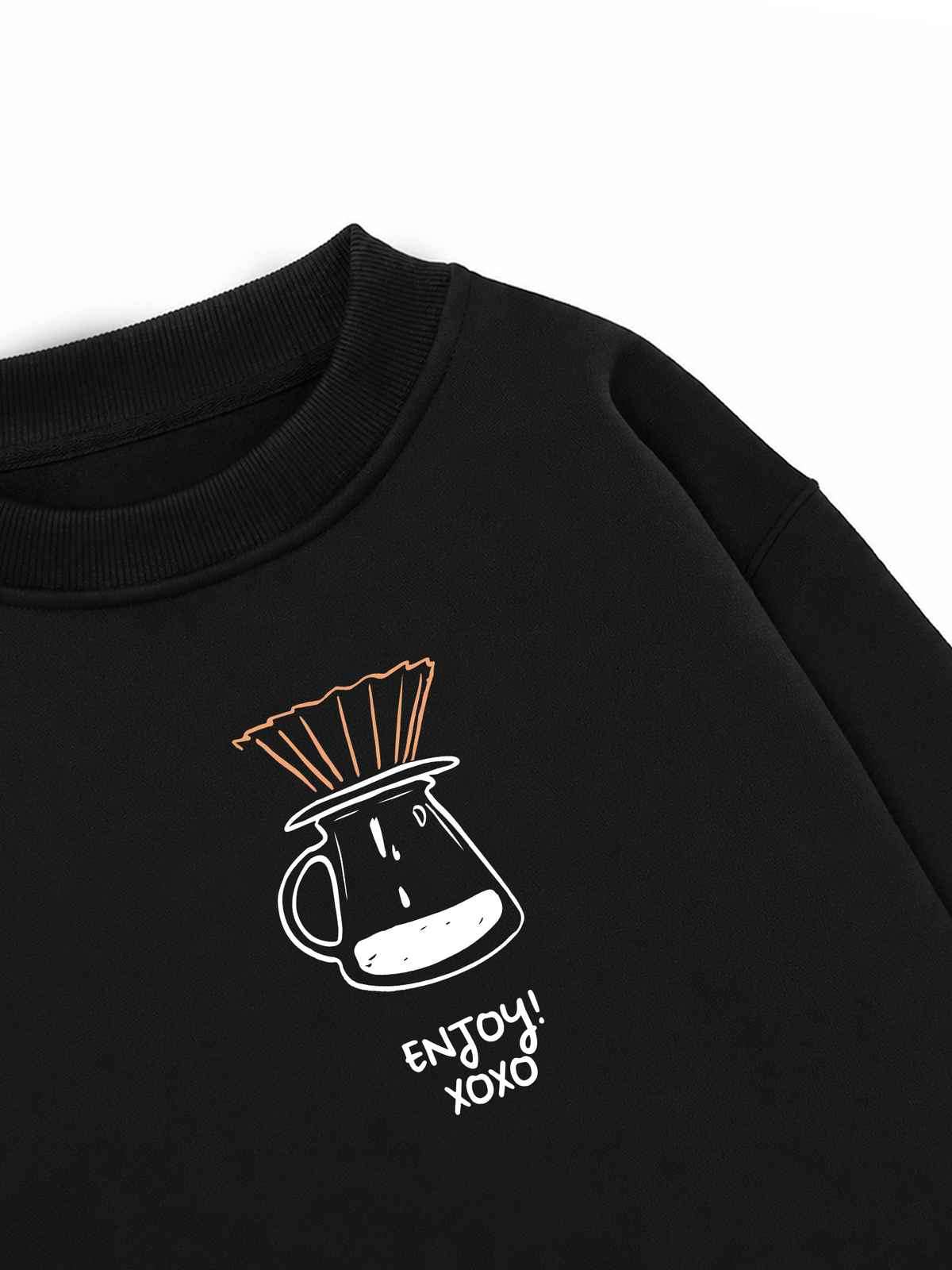 Áo Sweater Nỉ Hai Da Pour Over Recipe