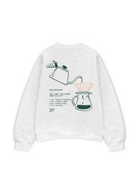 Áo Sweater Nỉ Hai Da Pour Over Recipe