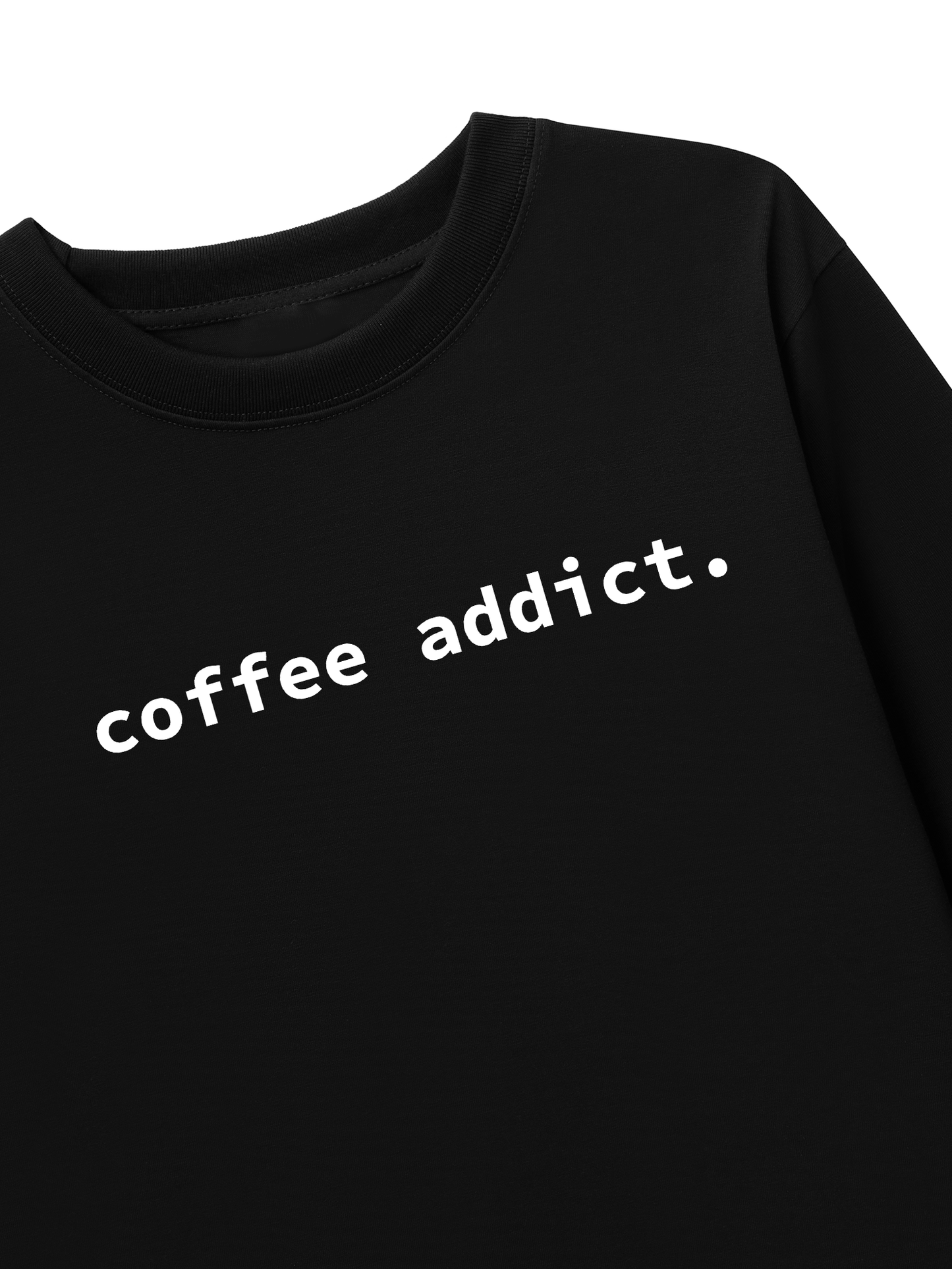 Áo Thun Dài Tay Coffee Addict