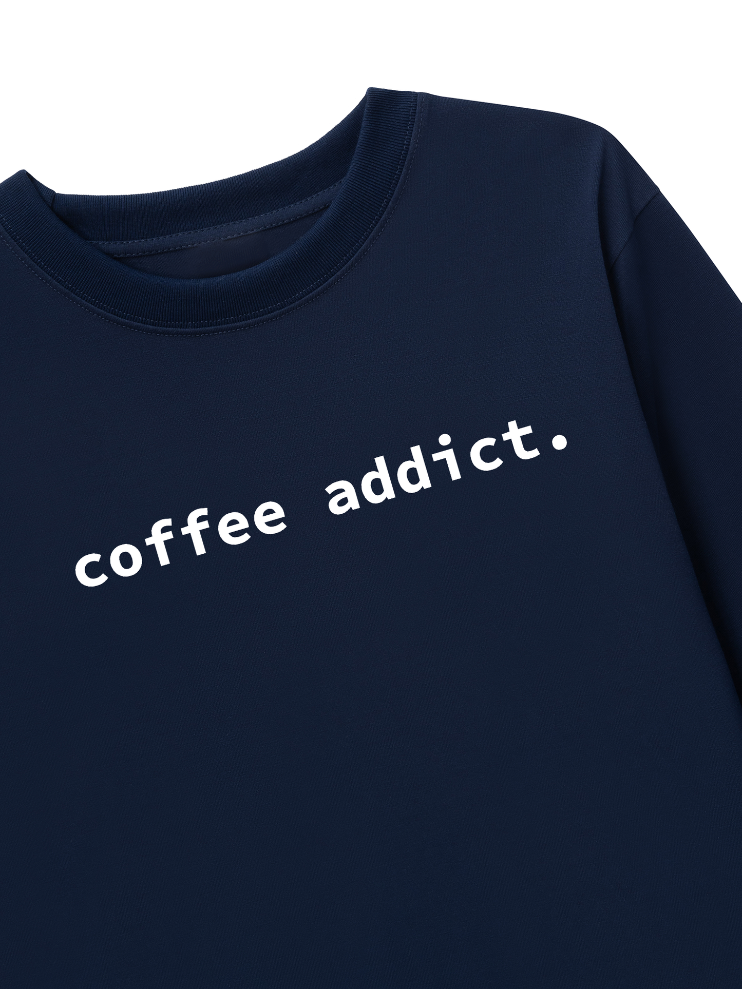 Áo Thun Dài Tay Coffee Addict