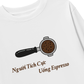 Áo Thun Dài Tay Người Tích Cực Uống Espresso