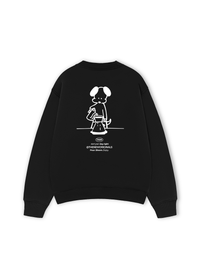 Áo Sweater Nỉ Hai Da Pour Bloom Enjoy