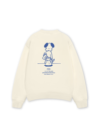 Áo Sweater Nỉ Hai Da Pour Bloom Enjoy
