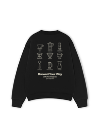 Áo Sweater Nỉ Hai Da Brew Your Way