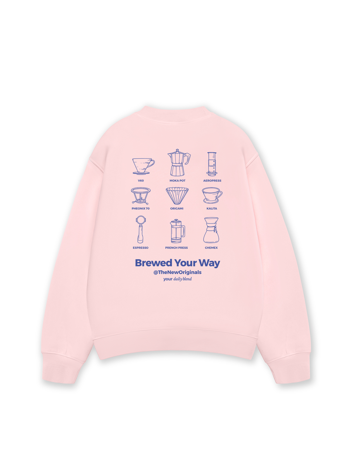 Áo Sweater Nỉ Hai Da Brew Your Way