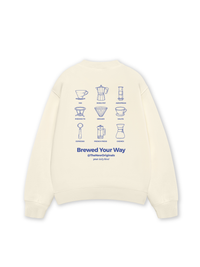 Áo Sweater Nỉ Hai Da Brew Your Way