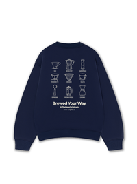 Áo Sweater Nỉ Hai Da Brew Your Way