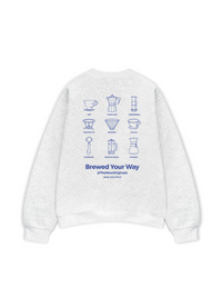 Áo Sweater Nỉ Hai Da Brew Your Way